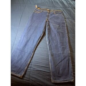 Army Navy Established 1868 Straight Leg Fleece Lined Relaxed Fit Jeans 40x32 Men